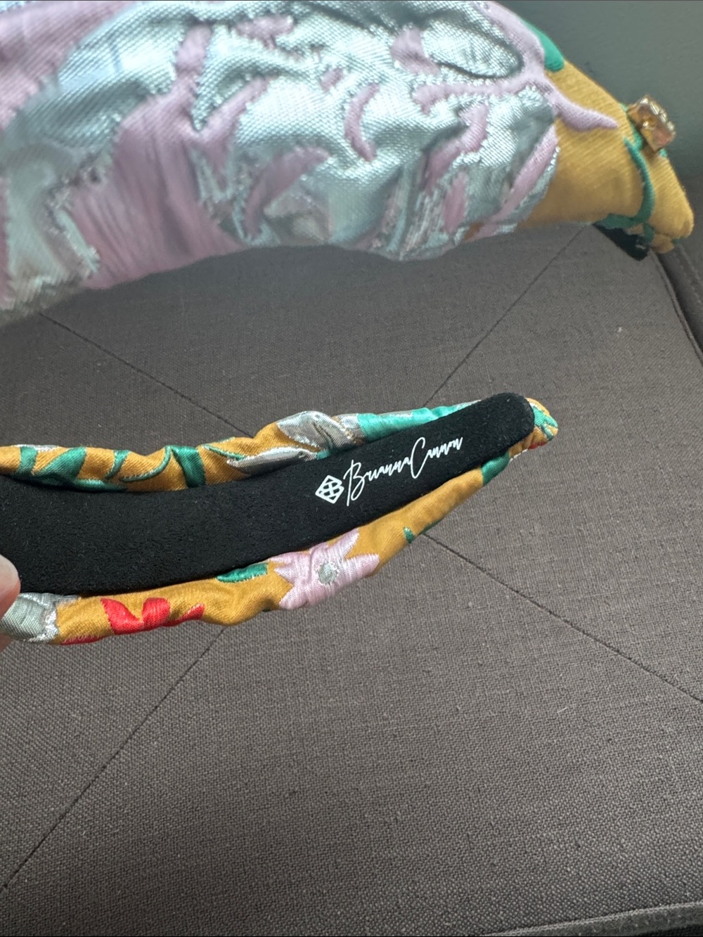 Brianna Cannon Fall Brocade Headband - Picture 6 of 7